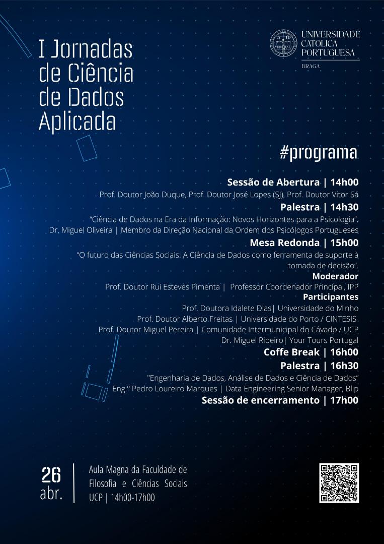 I Jornadas de Ciência de Dados Aplicada_ Programa