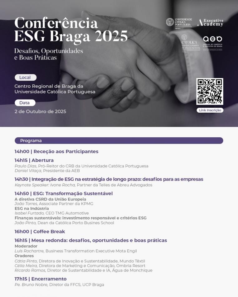 Conferência ESG Programa