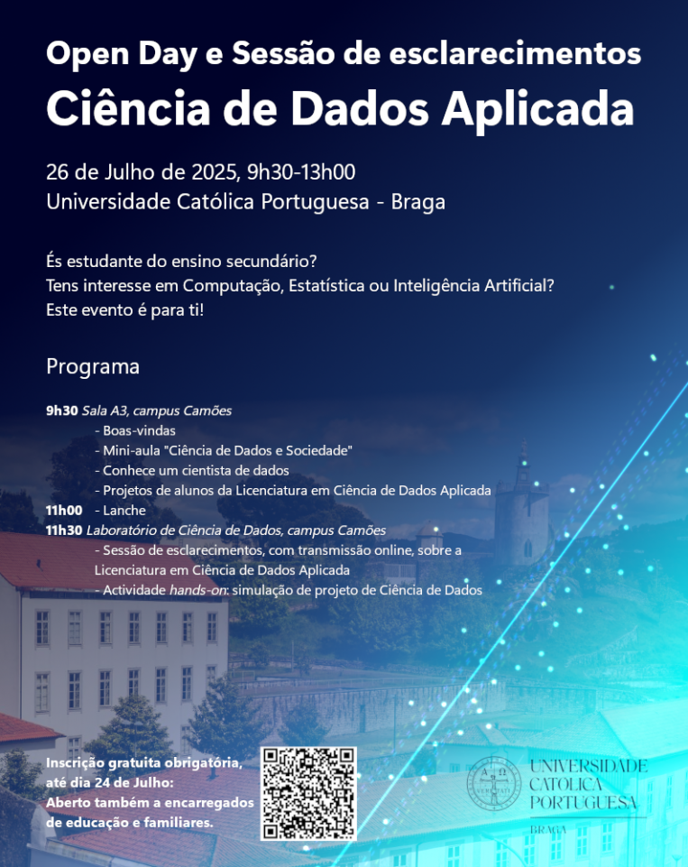 Open Day LCDA Cartaz