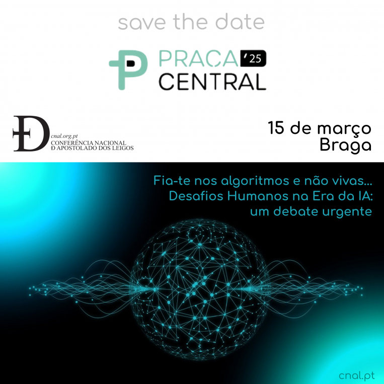 Cartaz praça central