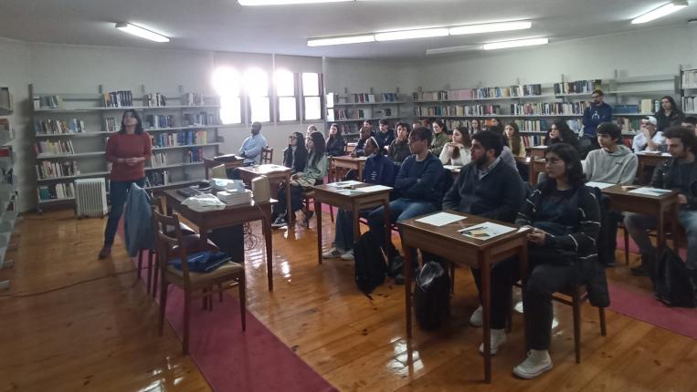 Alunos de Vila Real em visita cultural à FFCS