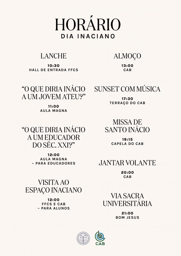Dia Inaciano: "A Caminho com Inácio"