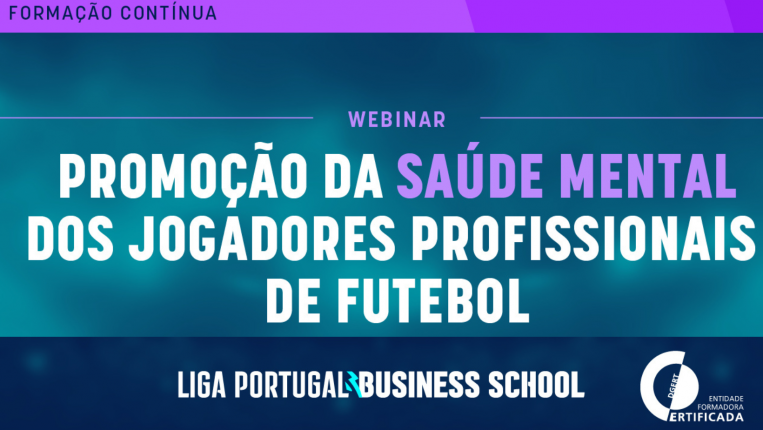 Banner_promove Webinar sobre a promoção da Saúde Mental dos Jogadores Profissionais de Futebol