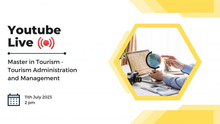 Youtube Live | Mestrado em Turismo - Administração e Gestão do Turismo