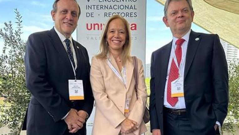 Reitora da UCP integra Comité Internacional do V Encontro Internacional de Reitores Universia 2023, em Valência